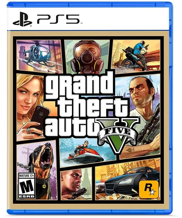 Grand Theft Auto V box art