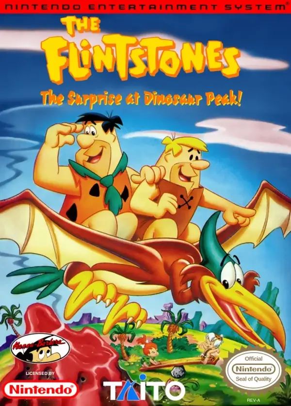 The Flintstones: The Surprise at Dinosaur Peak box art