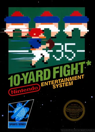 10-Yard Fight box art