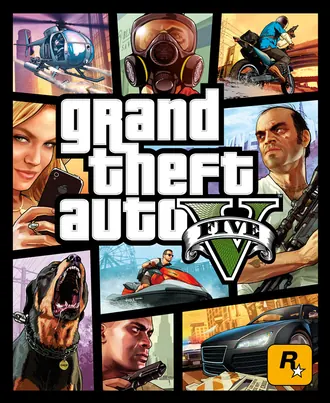 Grand Theft Auto V box art