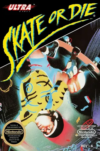 Skate or Die! box art