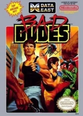 Bad Dudes box art