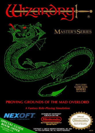 Wizardry: Proving Grounds of the Mad Overlord box art