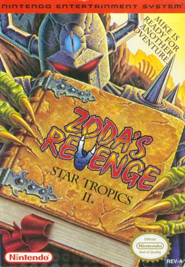 Zoda's Revenge: StarTropics II box art