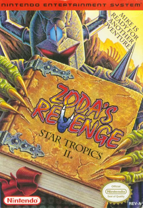 Zoda's Revenge: StarTropics II box art