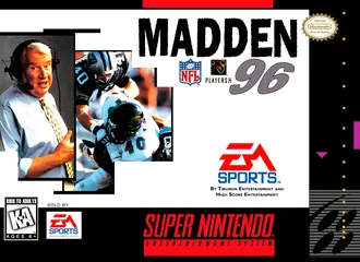 Madden NFL '96 box art